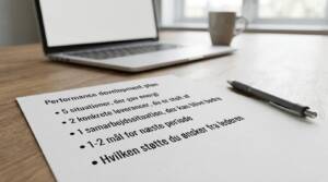 styrkebaserede performance samtaler
